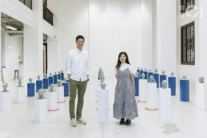 突破機構副總幹事兼項目負責人林偉漢以及參與者Lucei(攝:黃寶瑩)